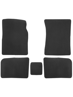 Коврики в салон для EVA LADA (ВАЗ) 2101-2107, 1970-2012 (черная окантовка), 5шт. EVA.B.0505210122110K