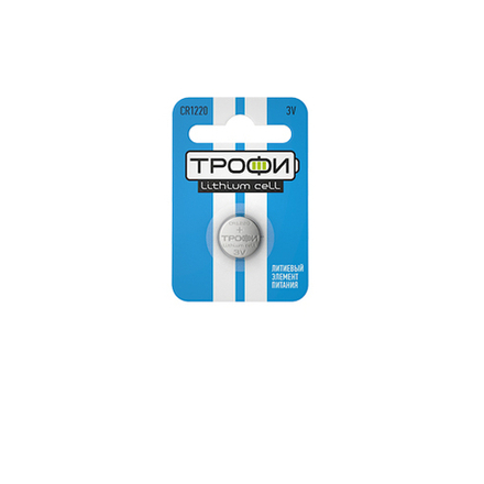 Батарейки Трофи CR1220-1BL ENERGY POWER Lithium