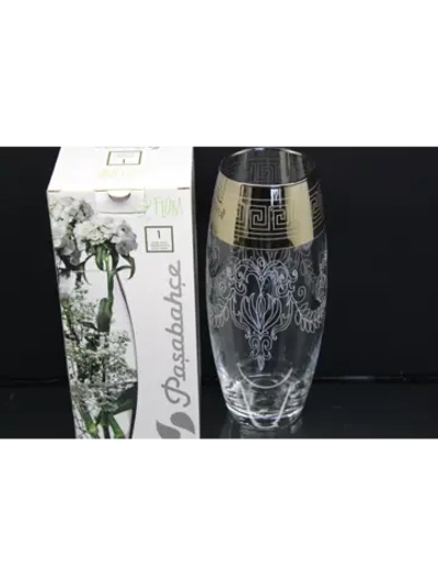 Ваза для цветов стеклянная ( Барокко)