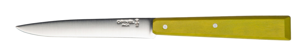 Нож столовый Opinel №125, нержавеющая сталь, светло-зеленый, 001591