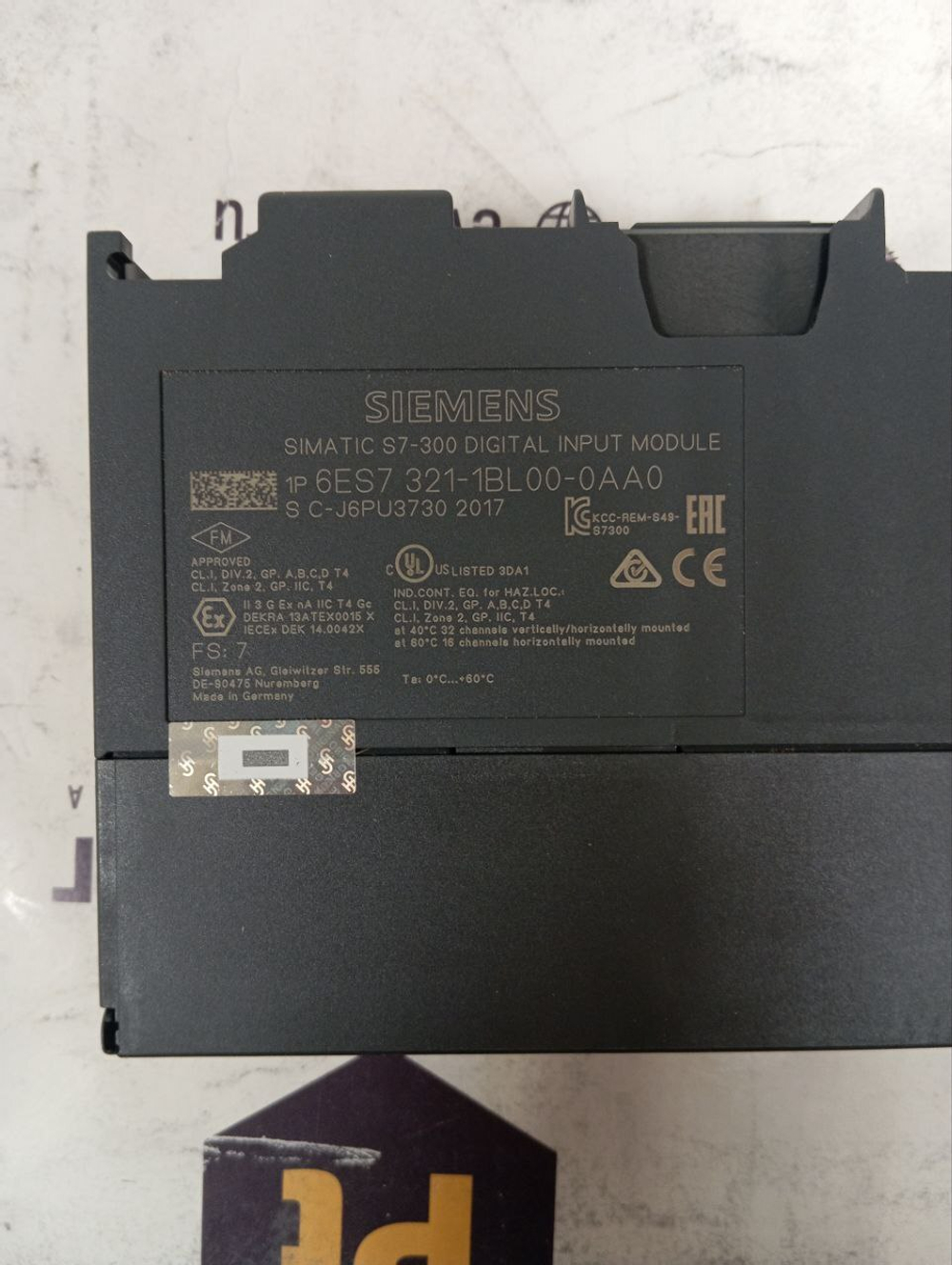 Siemens Siemens 6ES7 6ES7321-1BL00-0AA0 новое