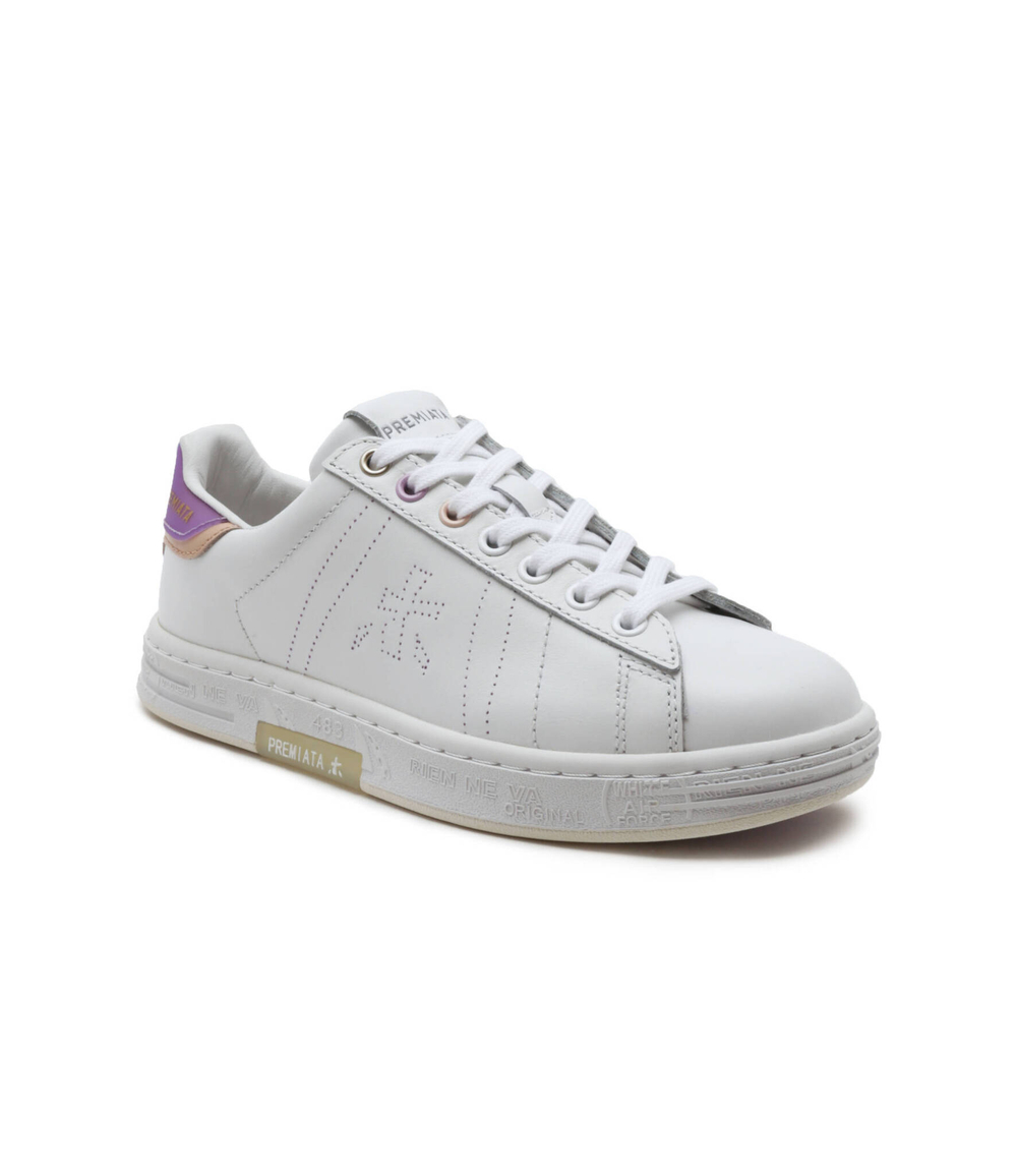 Кожаные кроссовки russelld Premiata - белый(RUSSELLD)