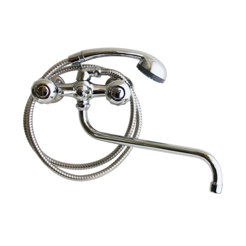 Смеситель для ванны и раковины 1/2 рез T.MARKT 081-2002 Эрика ШАР ПЕРЕКЛ