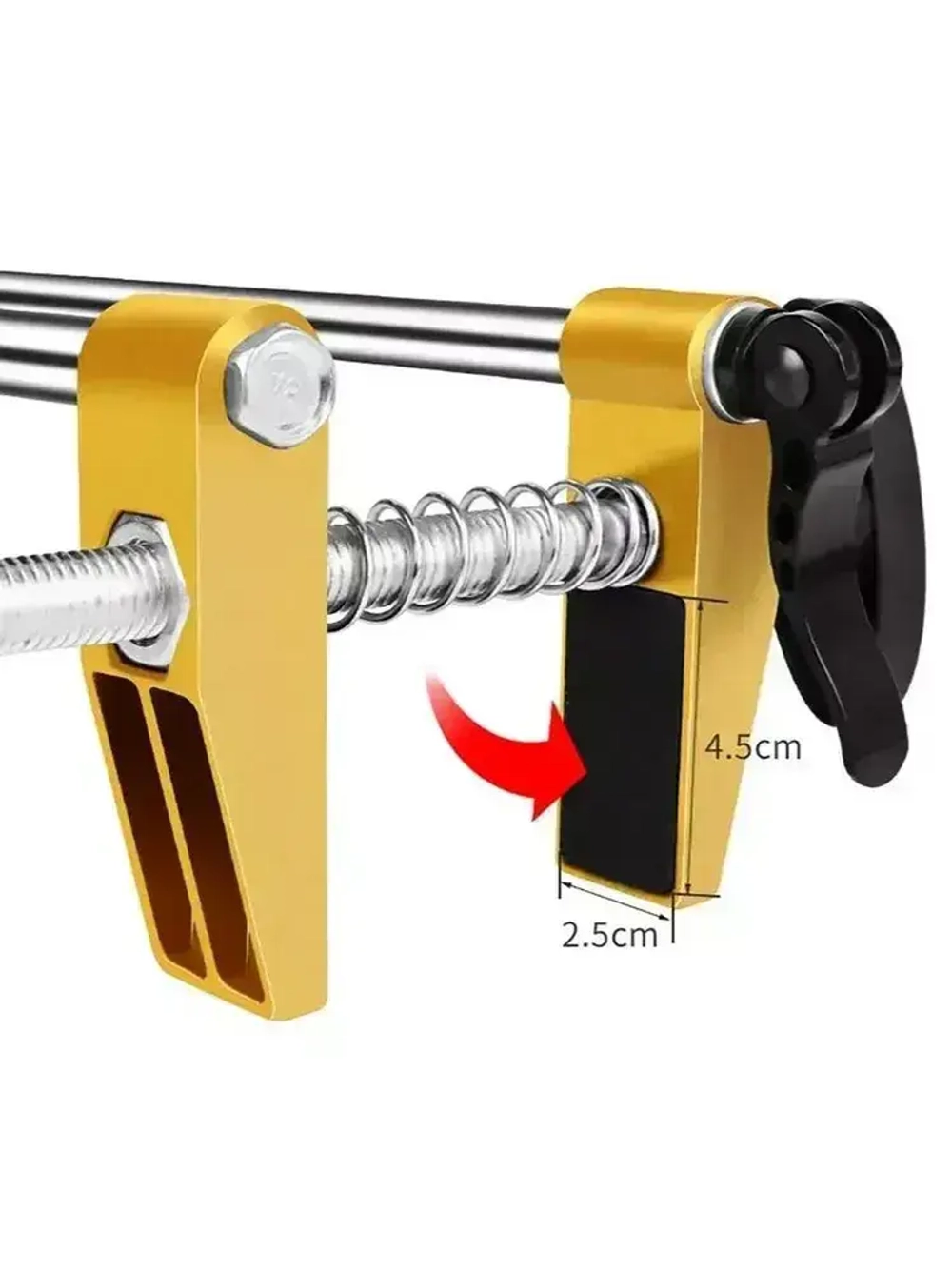 Кондуктор для врезки дверных замков 8 фрез / Шаблон для врезки дверных замков, ручек, личинок / комплект 12 предметов + кейс