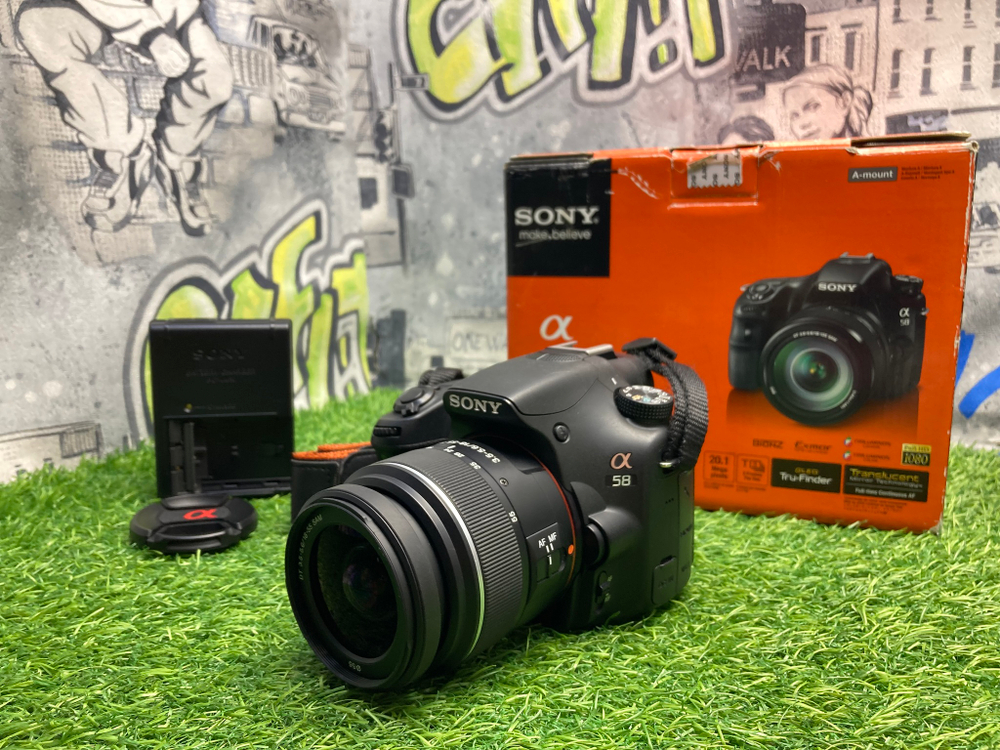 Sony A58 Kit DT 18-55mm SAM 3.5-5.6 15.300 кадров