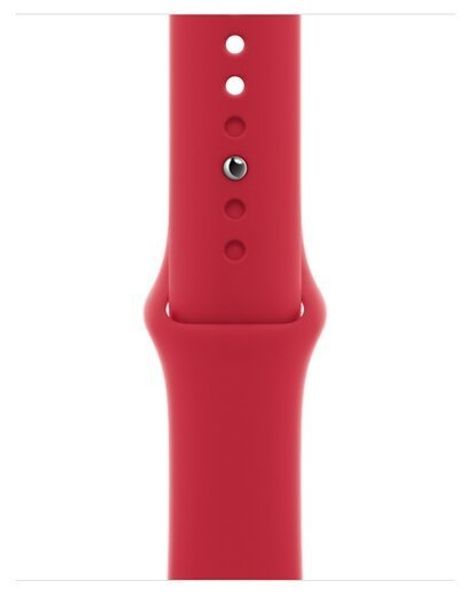 Умные часы Apple Watch Series 7 45mm Aluminium with Sport Band, красный (MKN93)