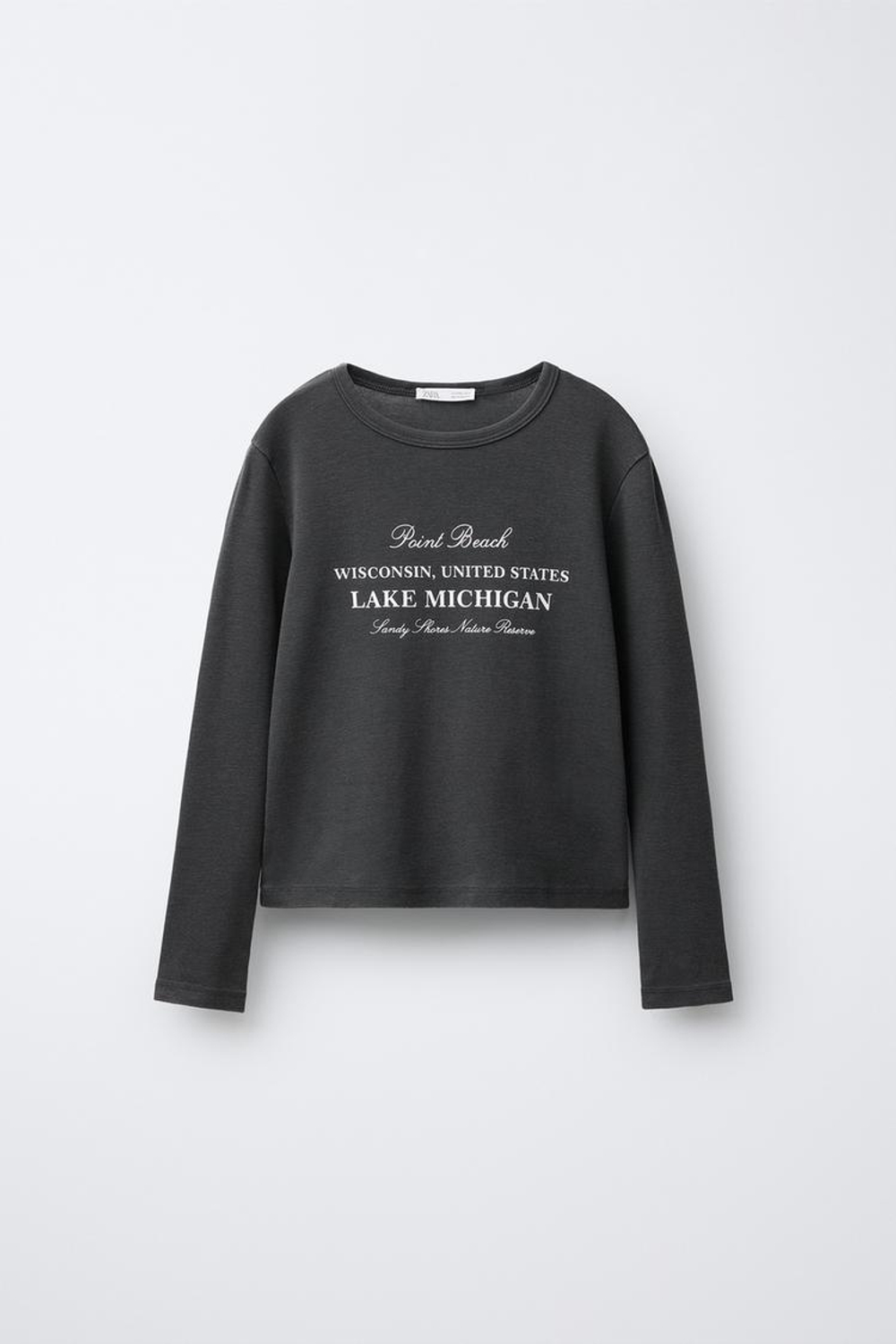 ZARA ПИЖАМА С ЦВЕТОЧНЫМ ПРИНТОМ, АНТРАЦИТОВО-СЕРЫЙ