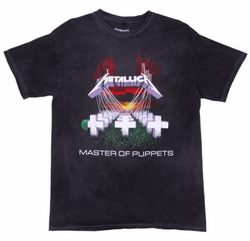 Футболка Metallica Master of Puppets серая (704)