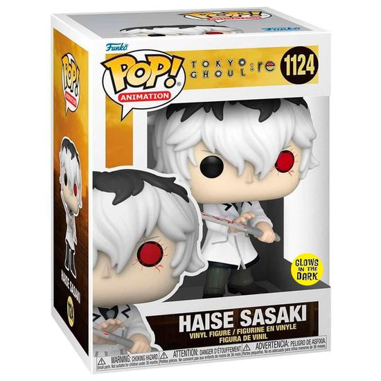 Фигурка Funko POP! Animation Tokyo Ghoul Re Haise Sasaki (GW) (1124) 64699 / Фигурка Фанко ПОП! по мотивам аниме "Токийский гуль" Хайсэ Сасаки