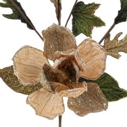 GAEM Цветок искусственный "Магнолия", L11 W11 H59 см