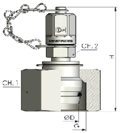 КТ 16x2 - DKO-S (Г) 20x1.5 12 o-ring (металл.)