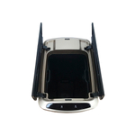 Ведро для мусора сенсорное, прямоугольное, створки, внутр ведро, Foodatlas JAH-5212, 30 л (золотой)