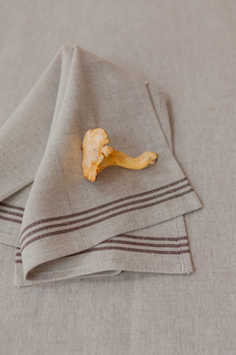 Салфетка под тарелку 35x50 Luxberry Linen Line натуральный/коричневый