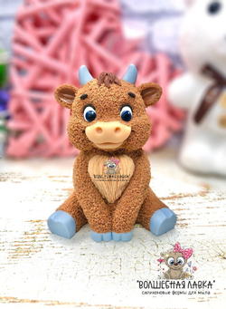 Силиконовая форма Бычок