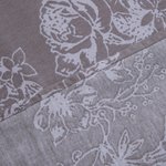 Комплект постельного белья на резинке с одеялом Велюрия Люкс «Серебристая прохлада»
