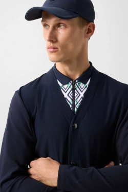 Кардиган BOGNER GOLF DARIO в синем цвете