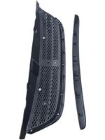 Решетка на Лачетти плюс сабля чёрный глянец AMG