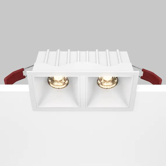 Встраиваемый светильник Альфа / Alfa LED 20 Вт 3000 К 36° с функцией диммирования Technical dl043-02-10w3k-d-sq-w
