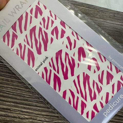 ПЛЕНКИ NAIL WRAPS ANIMAL PINK (PED)