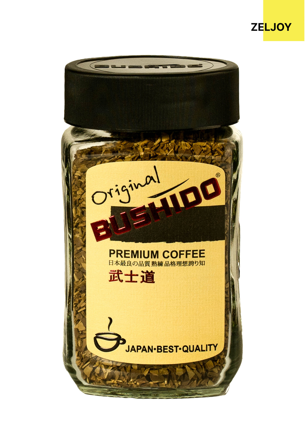 Кофе растворимый BUSHIDO Original (Бушидо), 100 г, стеклянная банка