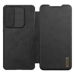 Кожаный чехол-книжка Nillkin Leather Qin Pro для Samsung Galaxy S25 Edge
