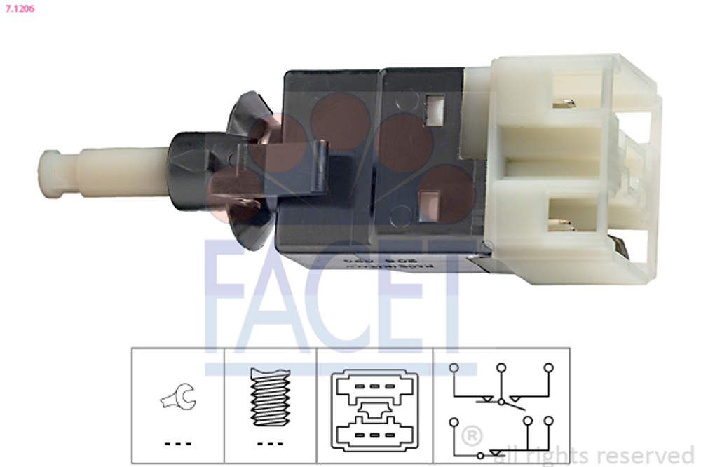 FACET - 71206-FAC - Stop Light Switch