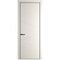 Фото межкомнатной двери эмаль Profil Doors 2PE перламутр белый глухая кромка чёрная