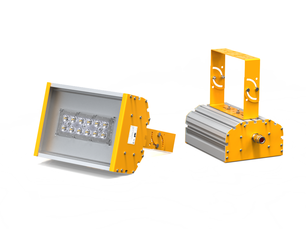 Светильник LED взрывозащищенный SVT-V-Ex-40W-120-ZG-5000K-CRI70-220VAC-L-N