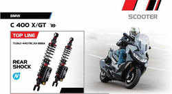 TU362-440TRCJ01-888A. Rear shock absorber YSS, For BMW C400 X/GT 2018&gt;up