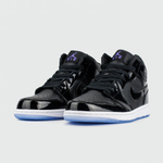 кроссовки Air Jordan 1 Mid Black White Ftwr. Wmns