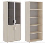 Шкаф для бумаг со стеклом BONN