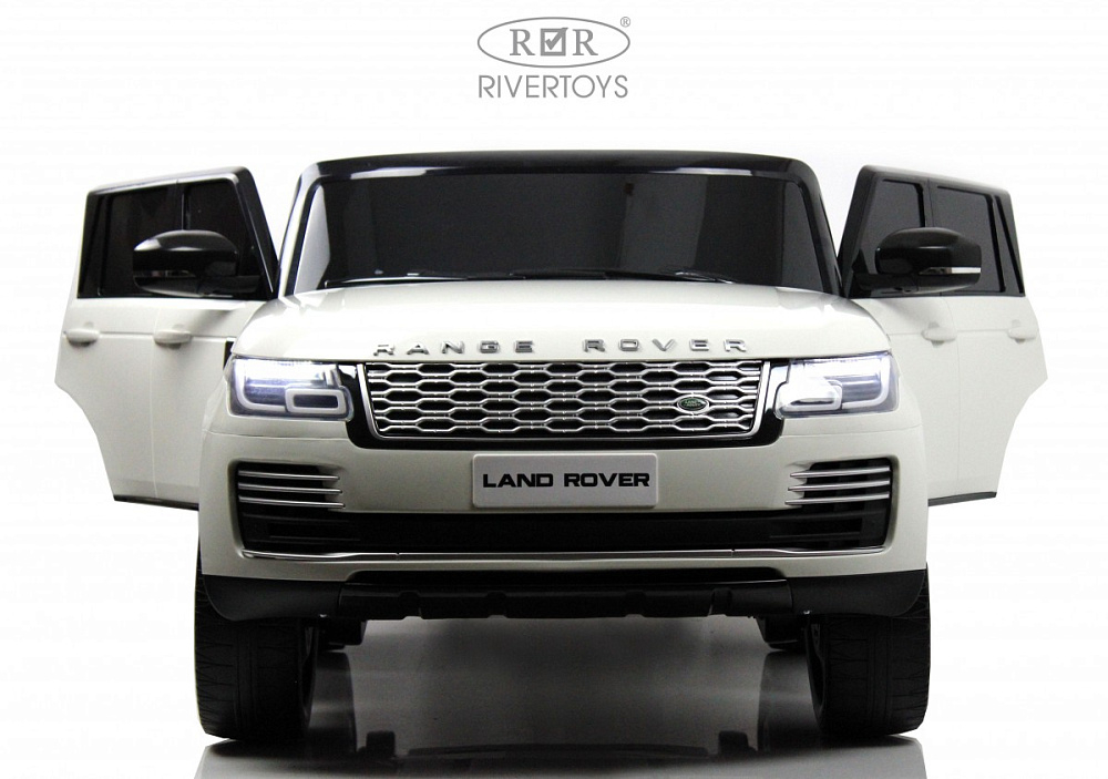 Детский электромобиль RiverToys Range Rover HSE 4WD Y222YY белый