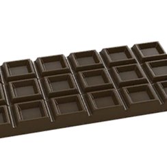 454 | Форма для шоколадных изделий (275*135 мм)