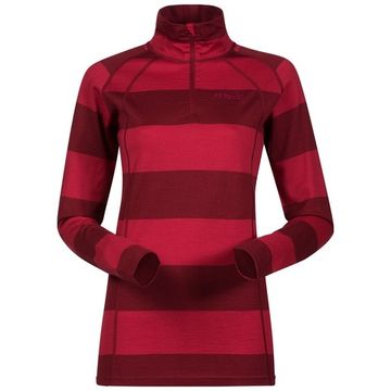 Блуза женская с длинным рукавом и высоким воротом на молнии Bergans Fjellrapp Lady Half Zip 1959