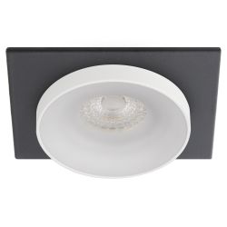 Встраиваемый светильник декоративный ЭРА DK96 BK MR16 GU5.3 черный | Декоративные встраиваемые светильники