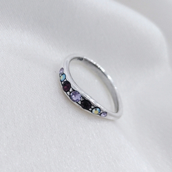 "Ваниль" кольцо в серебряном покрытии из коллекции "Десерт" от Jenavi