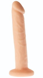 Телесный фаллоимитатор Mad Mathew - 13,5 см. (Цвет: телесный)