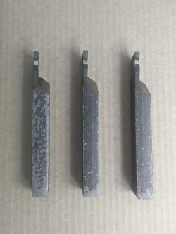 Отрезные токарные резцы 16х10 по металлу 3 штуки