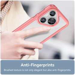 Усиленный чехол с мягкими рамками красного цвета для Huawei Pura 70