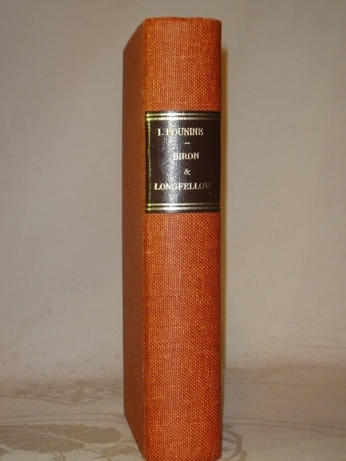 "Конволют из двух книг в переводе И.А.Бунина Байрон  Мистерии , Лонгфелло  Песнь о Гайавате". И.А.Бунин. 1921г.
