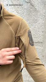 Толстовка флис Варан ArmyProject Койот