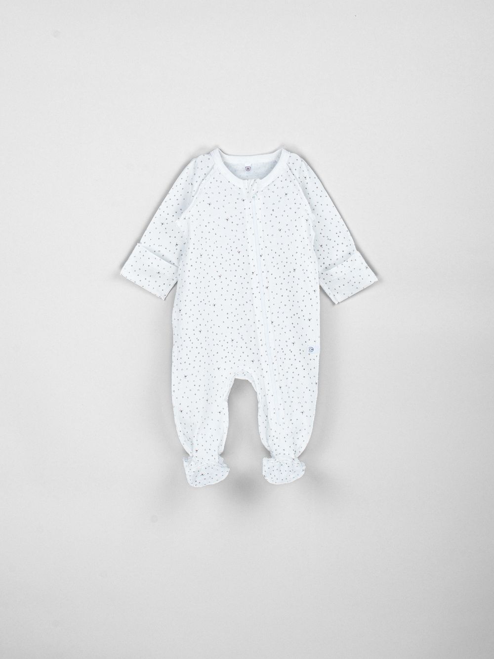 Слип на молнии с закрытой ножкой "Мишутка" 0+