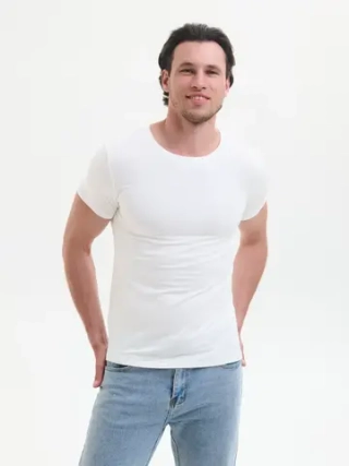 Футболка спортивная однотонная