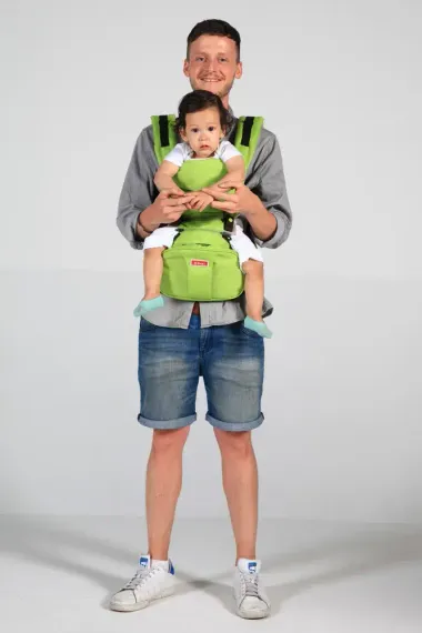 Хипсит Premium S-Pocket Set Sinbii на 2 лямках с карманом под сиденьем