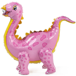 Шар Фольгированный Динозавр Стегозавр розовый (Розовый)