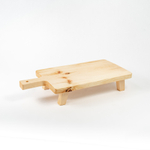 Деревянная сервировочная  доска для подачи блюд и закусок из древесины кедра. Art of Siberia. RD18