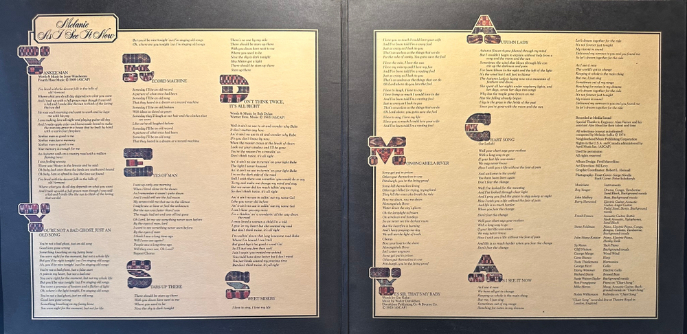 Melanie- As I See It Now (Голландия 1975г.)