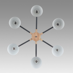 8096/6C LN Люстра E27 6*60Вт 220В IP20 MODERNI