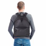 Рюкзак BRAUBERG универсальный, сити-формат, черный, кожзам, "Селебрити", 20 литров, 41х32х14 см, 226423