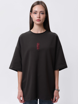 Футболка ВЗГЛЯД "Любовь" Графит